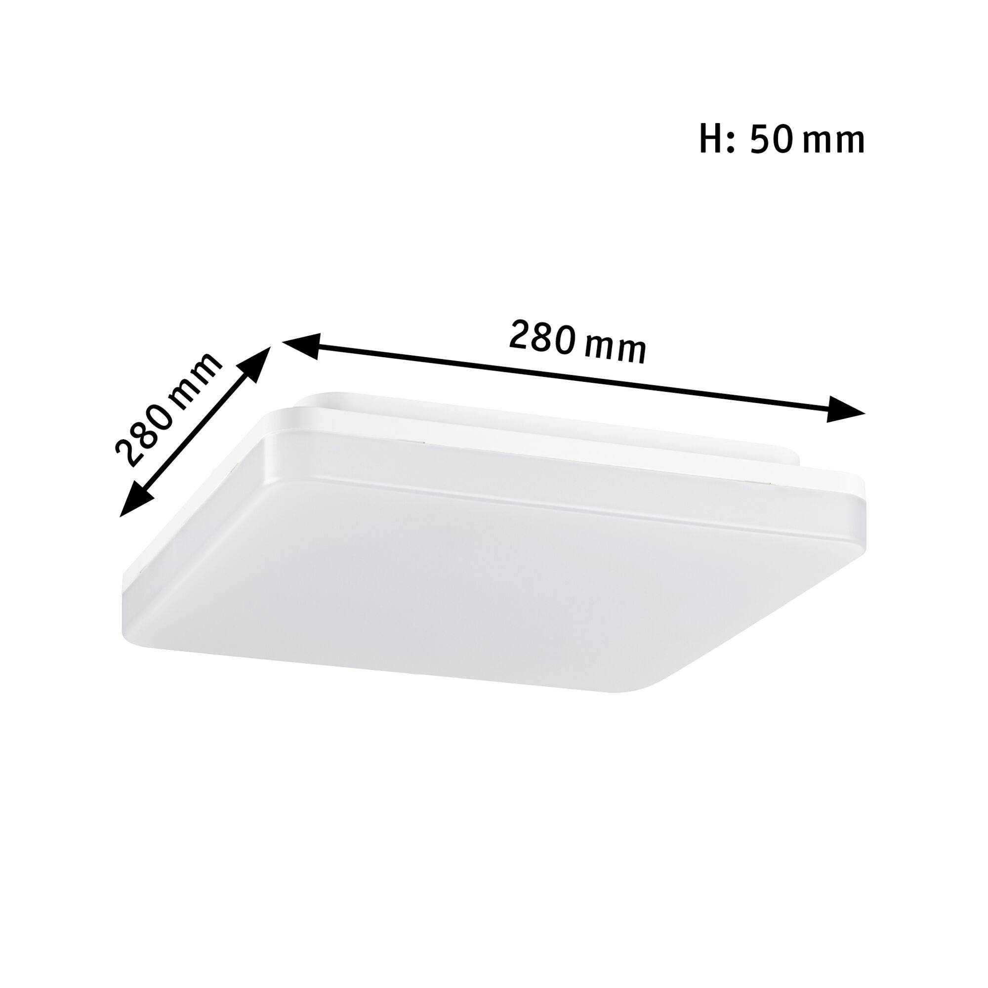Paulmann Cela 79839 LED-Panel 15.5W Warmweiß Weiß (matt)