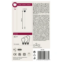 Paulmann Jano 50388 Pendelleuchte LED E27 Grau, Schwarz Paulmann Jano 50388 Pendelleuchte LED E27 Grau, Schwarz