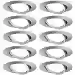 Paulmann 93399 LED-Einbauleuchte LED GU10 Eisen (gebürstet) Paulmann 93399 LED-Einbauleuchte LED GU10 Eisen (gebürstet)