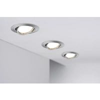 Paulmann 93399 LED-Einbauleuchte LED GU10 Eisen (gebürstet) Paulmann 93399 LED-Einbauleuchte LED GU10 Eisen (gebürstet)