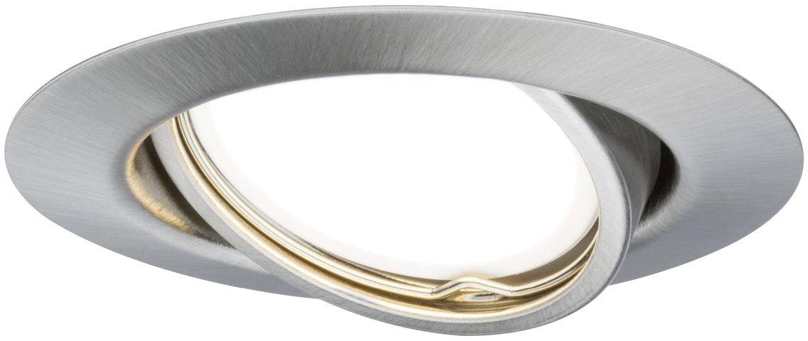 Paulmann 93399 LED-Einbauleuchte LED GU10 Eisen (gebürstet)