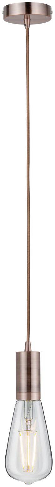 Paulmann Haldis 50387 Pendelleuchte LED E27 Kupfer