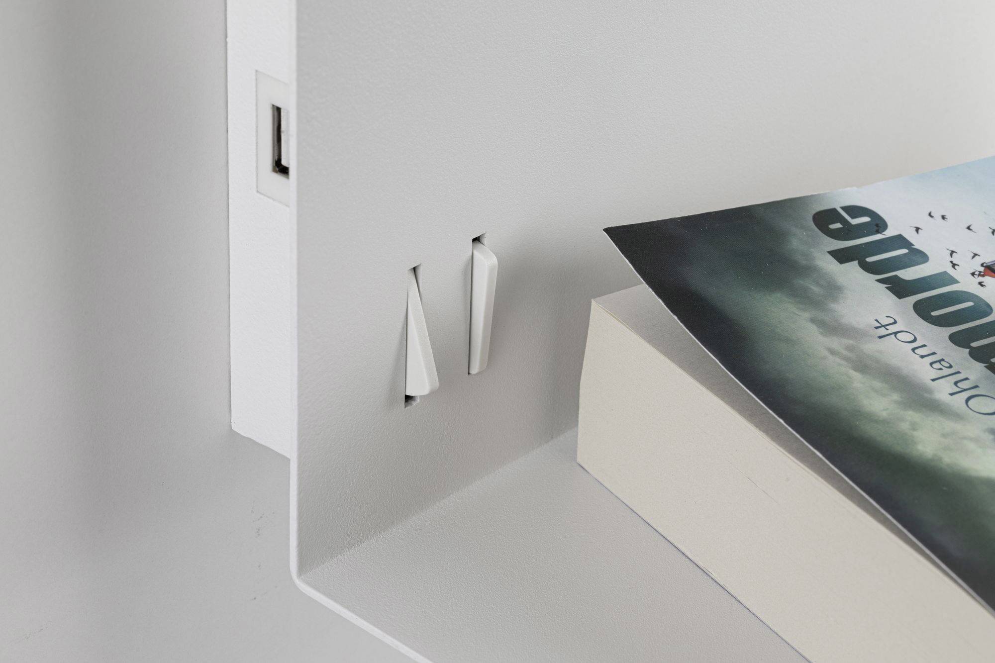 Paulmann Merani 78913 LED-Wandleuchte E27 2.5W LED Grau, Weiß