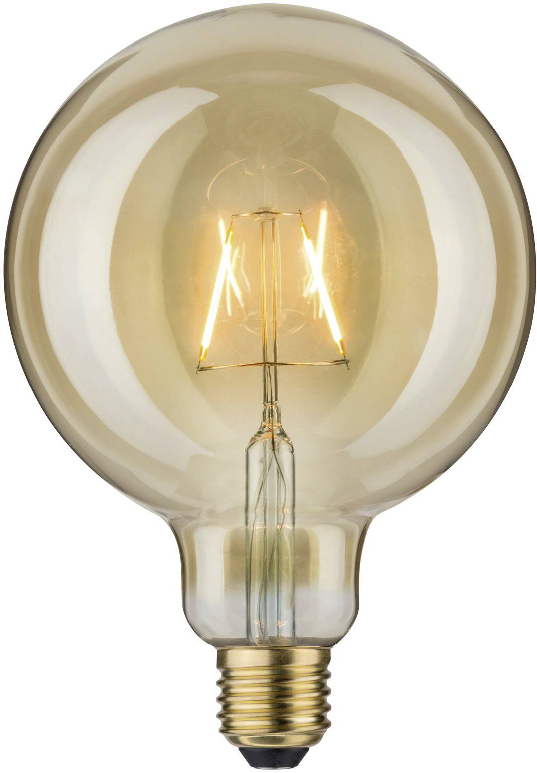 Paulmann 28401 LED E27 Globeform 2.5W = 18W Gold (Ø x H) 125mm x 175mm 1St.