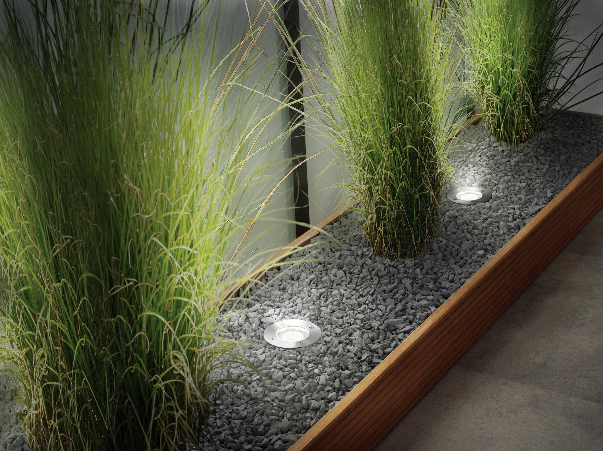 Paulmann Boden Einbauleuchten Starterset RGBW 94275 Beleuchtungssystem Plug & Shine ZigBee LED 3.6W Warmweiß Silber