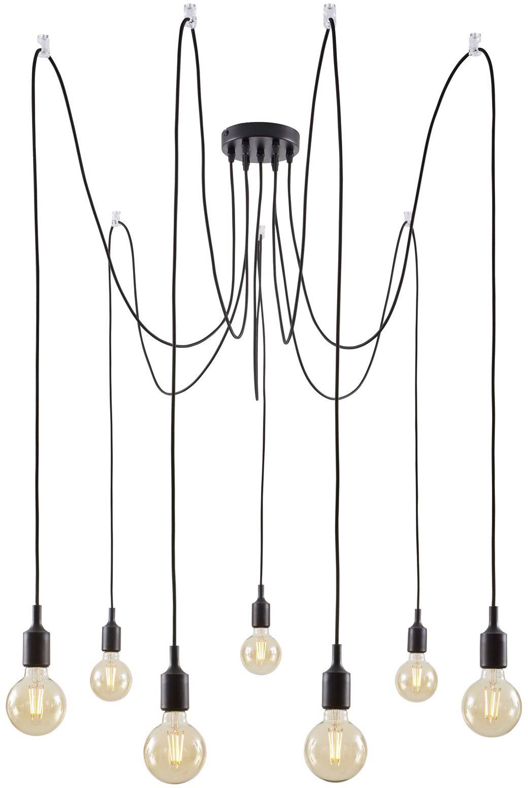 Paulmann Ketil 50390 Pendelleuchte LED E27 Schwarz