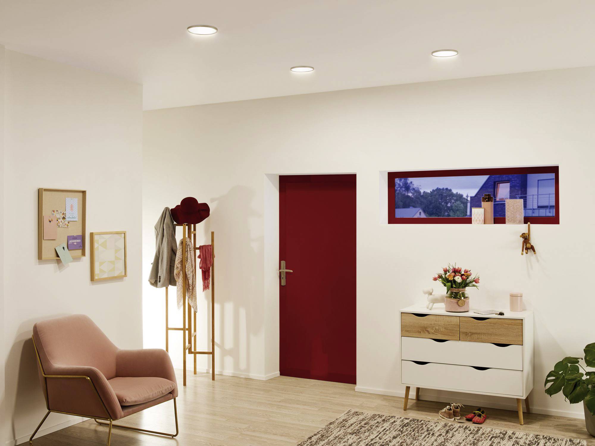 Paulmann 3725 LED-Panel 6W Warmweiß Weiß (matt)