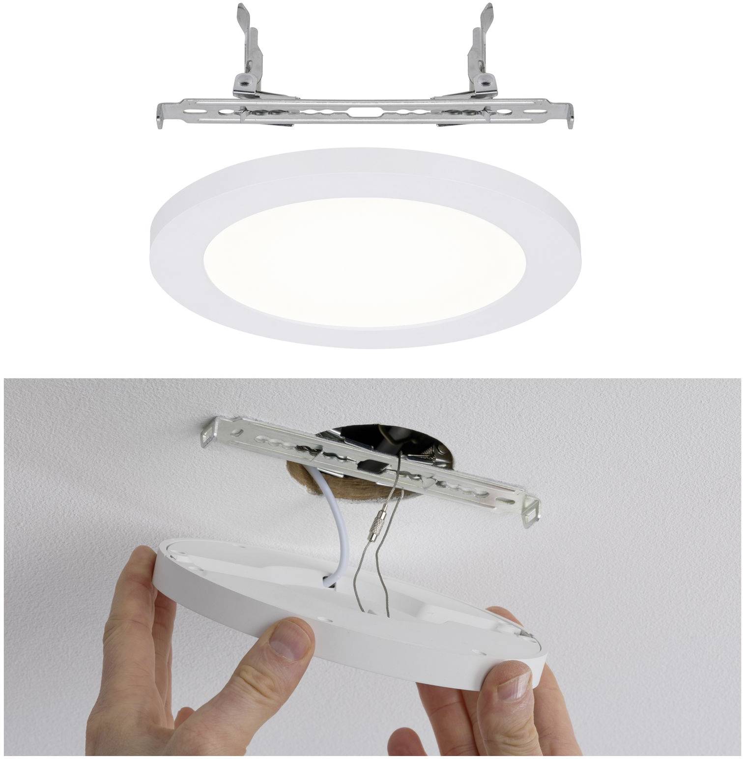 Paulmann 3726 LED-Panel 12W Warmweiß Weiß (matt)