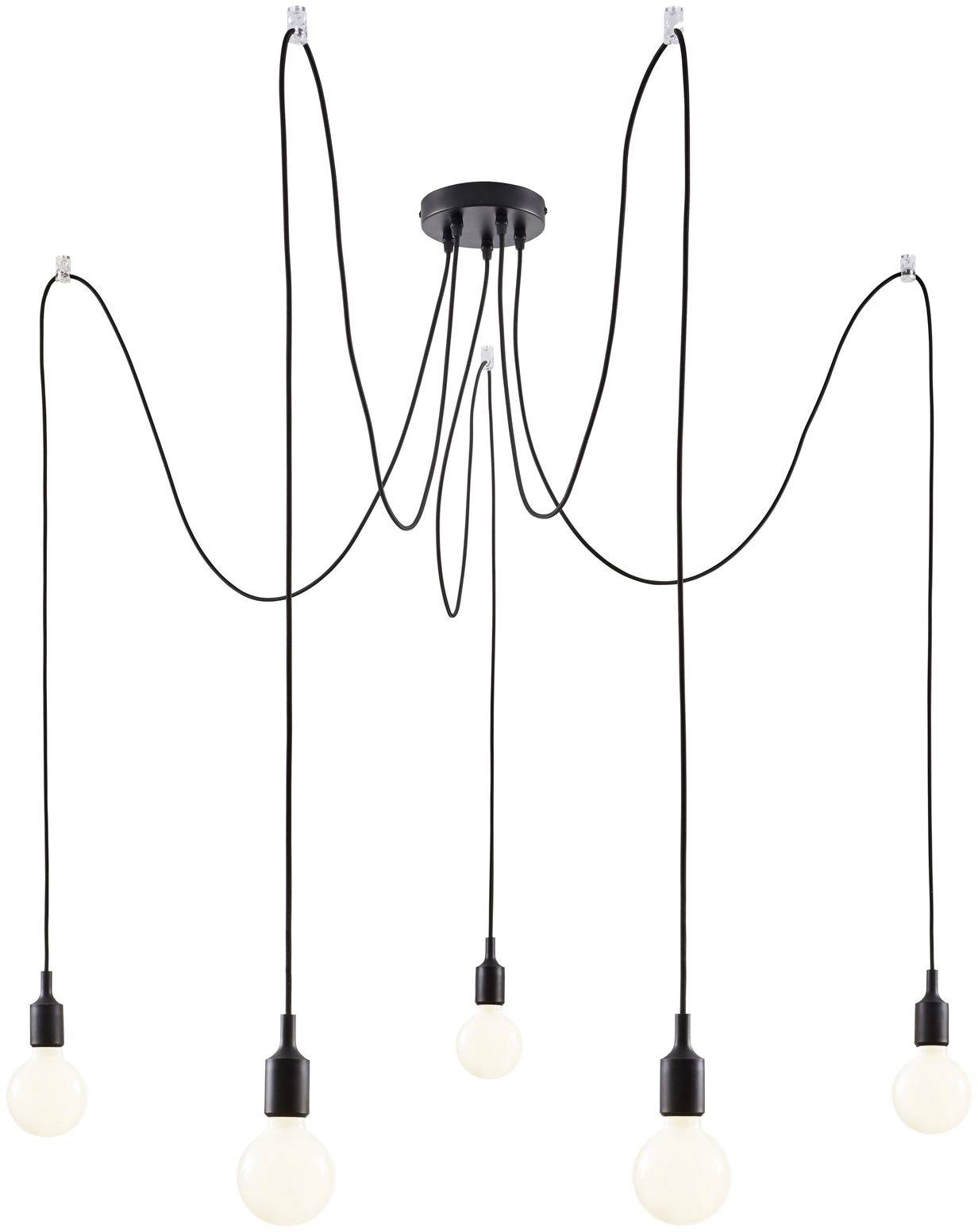 Paulmann Ketil 50389 Pendelleuchte LED E27 Schwarz