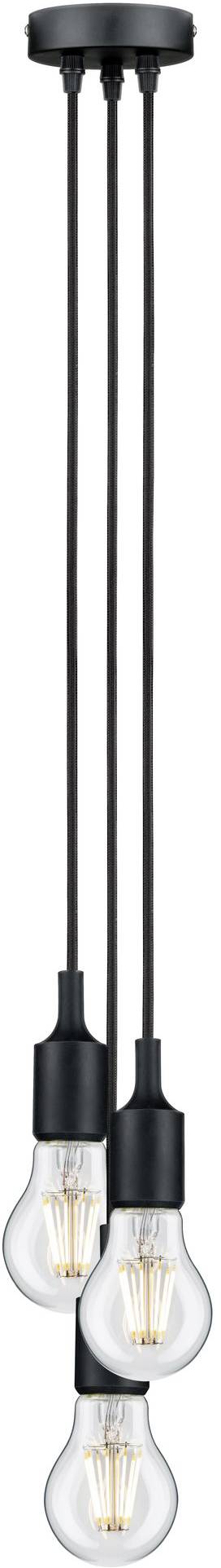 Paulmann Ketil 50382 Pendelleuchte LED E27 Schwarz