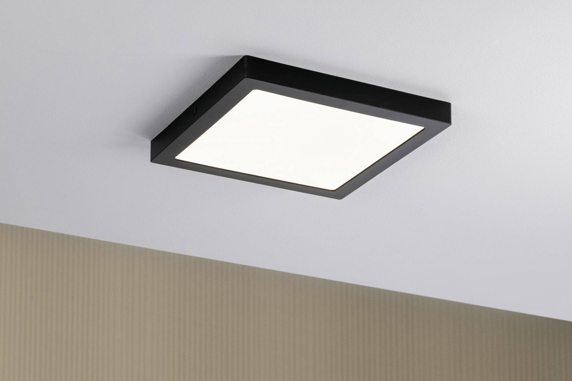 Paulmann Abia 70985 LED-Panel 22W Warmweiß Schwarz (matt)