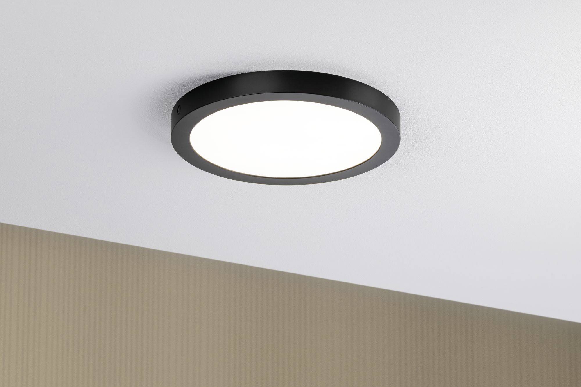 Paulmann Abia 70984 LED-Panel 22W Warmweiß Schwarz (matt)