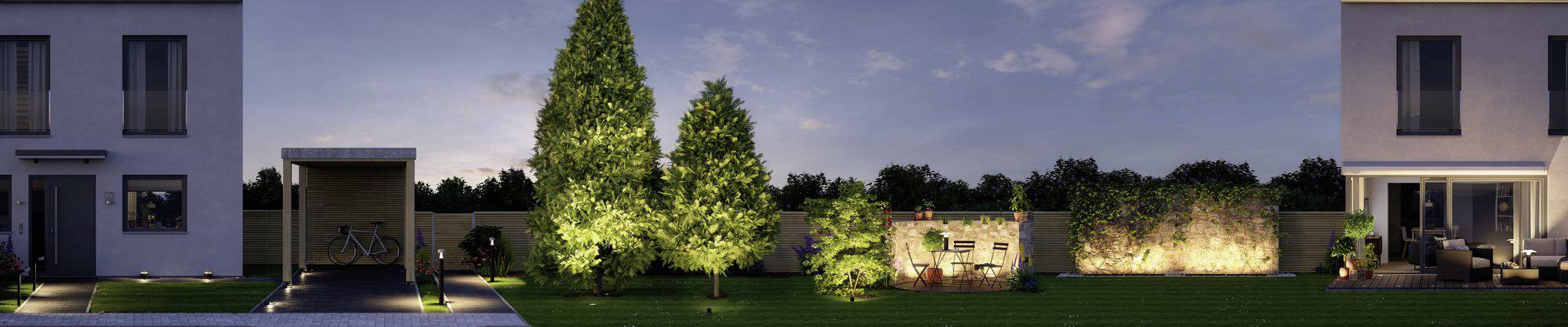 Paulmann Spot Sting Ergänzungsset IP67 93689 Beleuchtungssystem Plug & Shine LED 18W Warmweiß Anthrazit