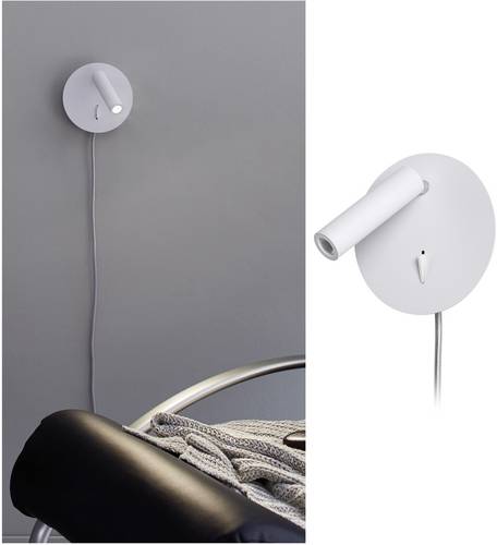 Paulmann Tabari 78917 LED-Wandleuchte 3.2W LED Weiß, Chrom