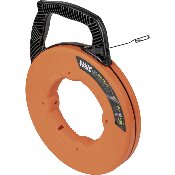 Klein Tools Fiberglas-Einziehband mit Spiralführungskopf Stahl 15,2 m 56350 1 St.
