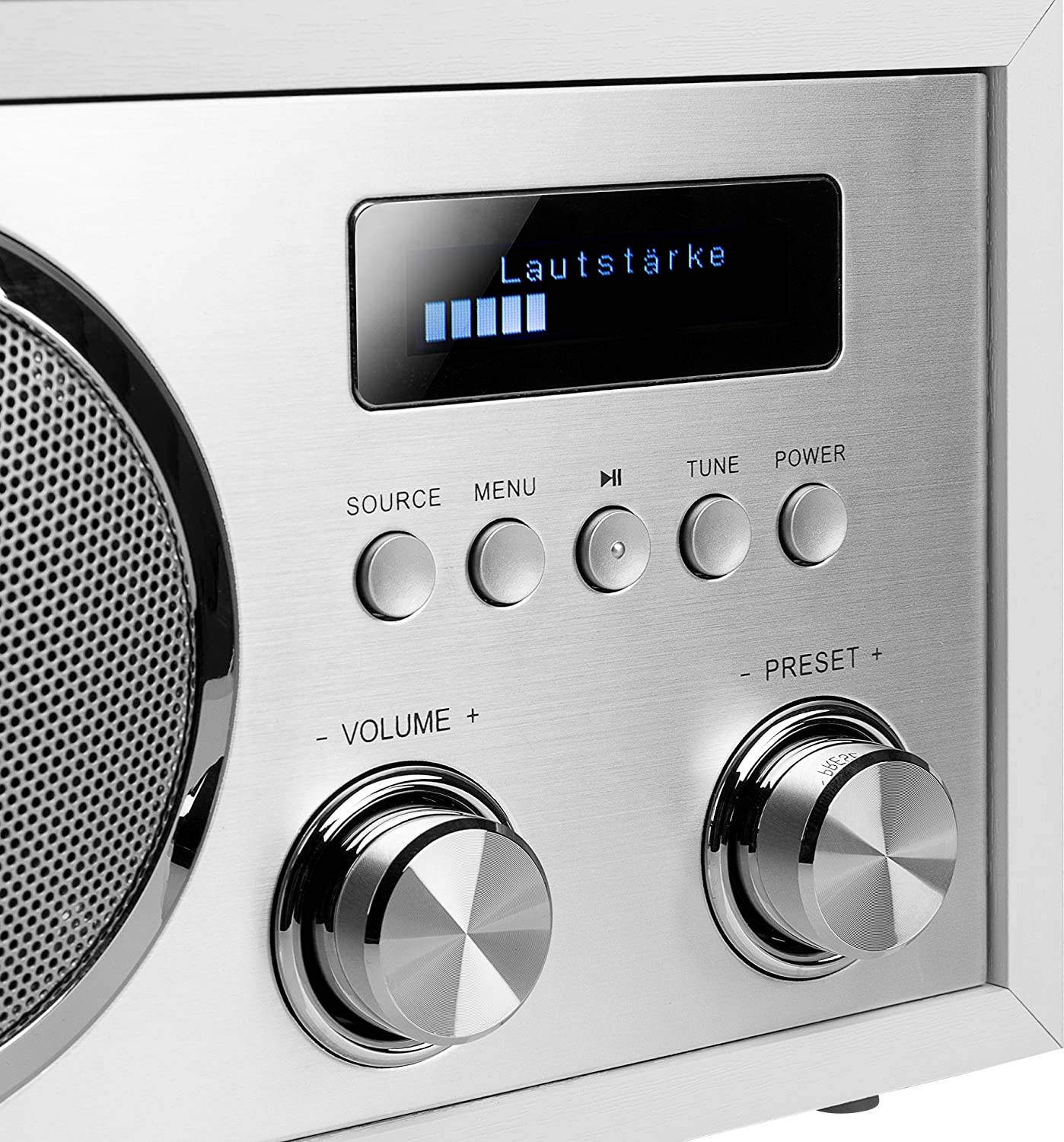 AudioAffairs NRD10 WH DAB+ Digital Radio mit Bluetooth