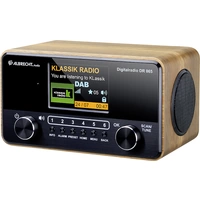 Albrecht DR 865 Tischradio DAB+, UKW AUX Barrierefrei, Inkl. Fernbedienung, Tastensperre, Weckfunktion Holz (dunkel) Albrecht DR 865 Tischradio DAB+, UKW AUX Barrierefrei, Inkl. Fernbedienung, Tastensperre, Weckfunktion Holz (dunkel)