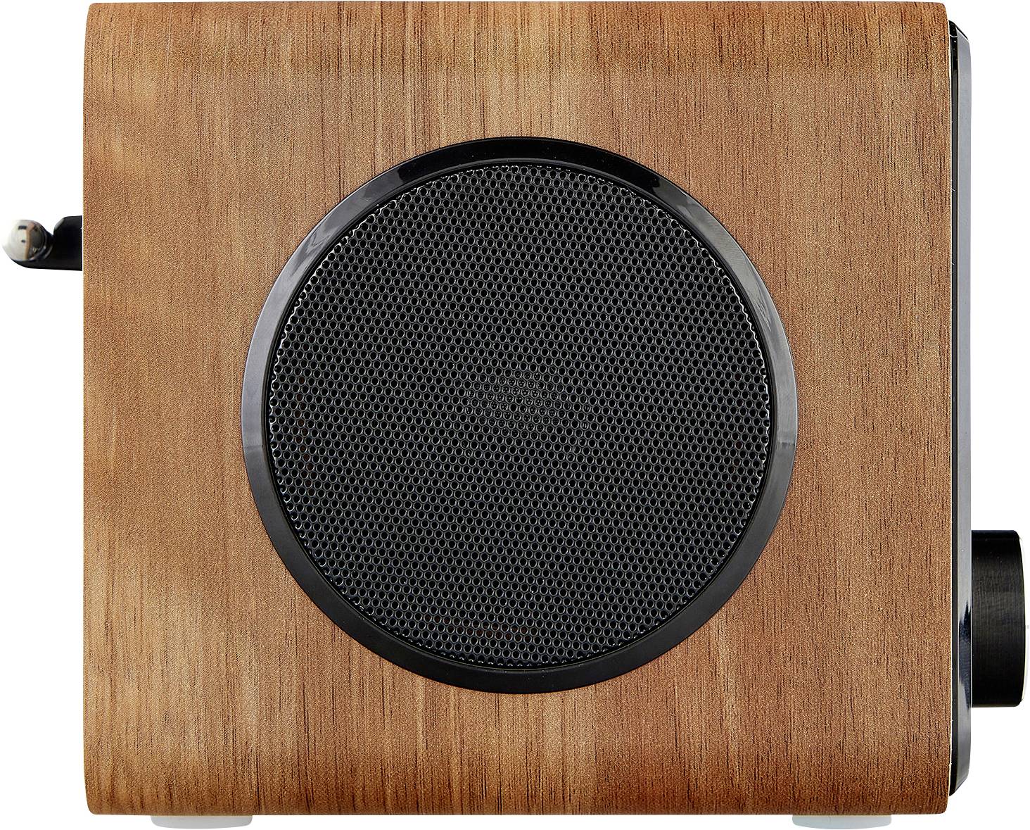 Albrecht DR 865 Tischradio DAB+, UKW AUX Barrierefrei, Inkl. Fernbedienung, Tastensperre, Weckfunktion Holz (dunkel)