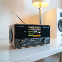 Albrecht DR 865 Tischradio DAB+, UKW AUX Barrierefrei, Inkl. Fernbedienung, Tastensperre, Weckfunktion Holz (dunkel) Albrecht DR 865 Tischradio DAB+, UKW AUX Barrierefrei, Inkl. Fernbedienung, Tastensperre, Weckfunktion Holz (dunkel)