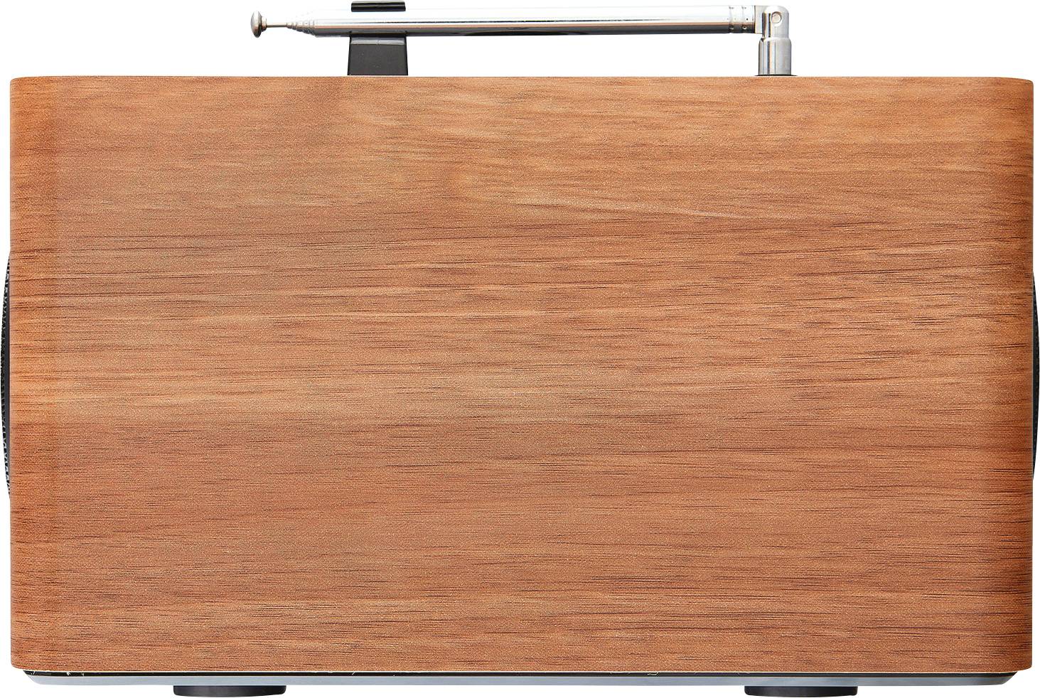 Albrecht DR 865 Tischradio DAB+, UKW AUX Barrierefrei, Inkl. Fernbedienung, Tastensperre, Weckfunktion Holz (dunkel)