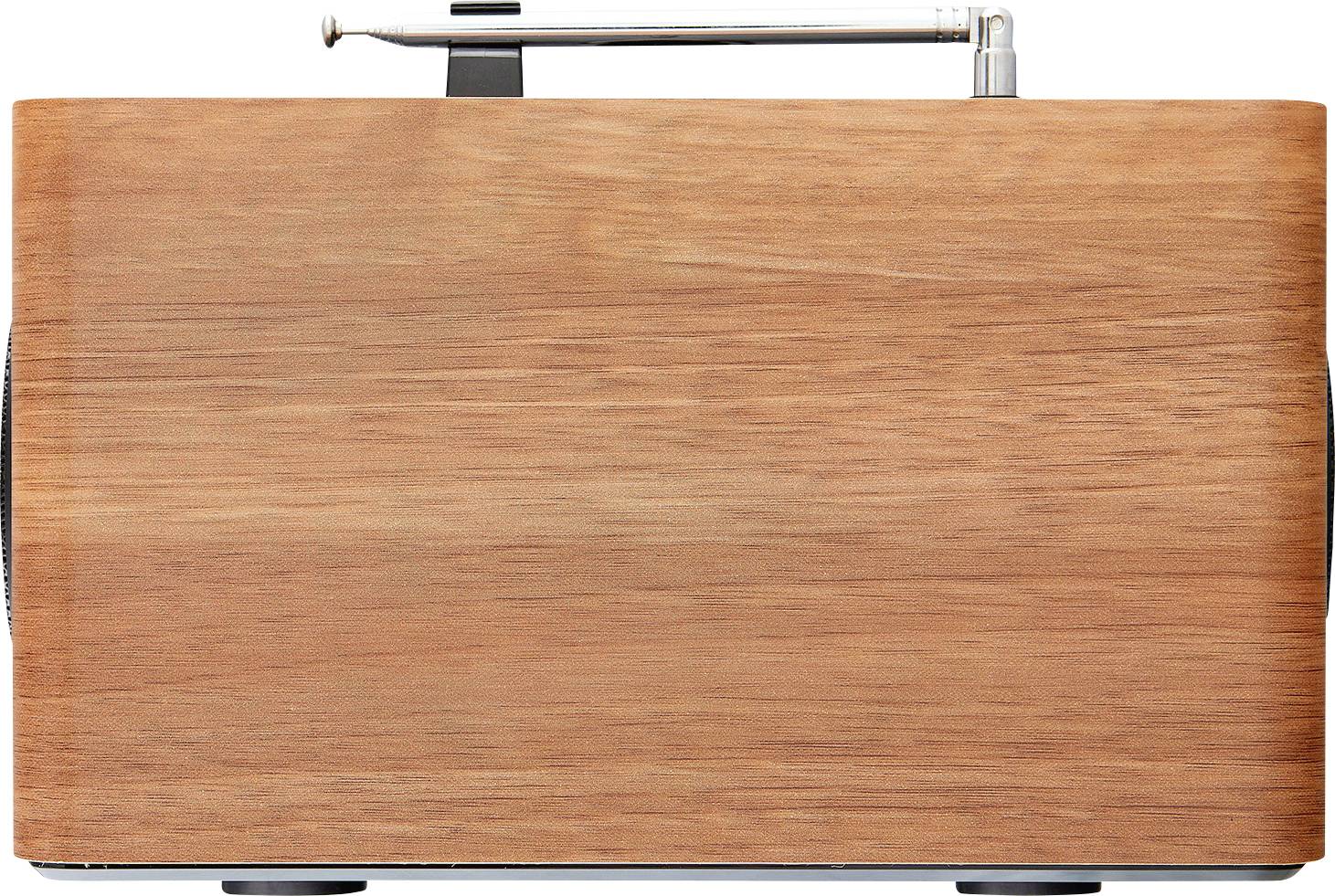 Albrecht DR 865 Tischradio DAB+, UKW AUX Barrierefrei, Inkl. Fernbedienung, Tastensperre, Weckfunktion Holz (dunkel)