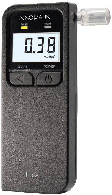 ACE INNOMARK beta Alkoholtester Schwarz 0.07 bis 2.00 ‰ inkl. Display