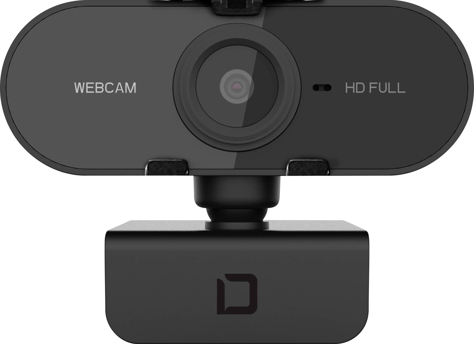 Dicota Webcam PRO Plus Full HD Full HD-Webcam 1920 x 1080 Pixel Klemm-Halterung