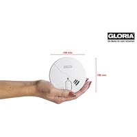 Gloria R5 Rauchwarnmelder inkl. 5 Jahres-Batterie batteriebetrieben (Ø x H) 106mm x 35mm Gloria R5 Rauchwarnmelder inkl. 5 Jahres-Batterie batteriebetrieben (Ø x H) 106mm x 35mm