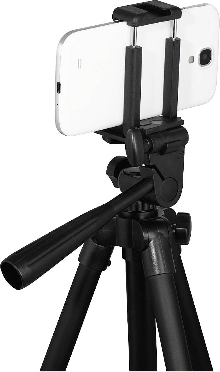 Hama 112-3D Spezialstativ 1/4 Zoll Arbeitshöhe=40 - 112 cm Schwarz Bluetooth