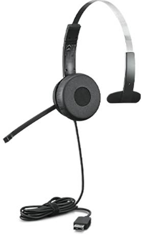 Lenovo 100 Mono On Ear Headset kabelgebunden Mono Schwarz Computer