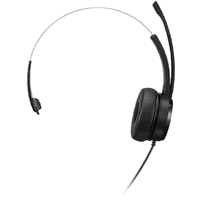 Lenovo 100 Mono On Ear Headset kabelgebunden Mono Schwarz Computer Lenovo 100 Mono On Ear Headset kabelgebunden Mono Schwarz Computer