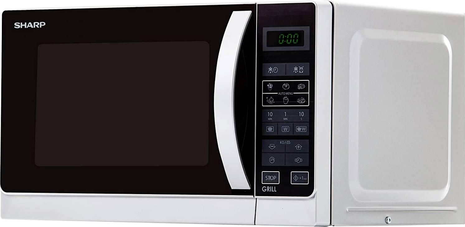 Sharp Mikrowelle Silber 800 W