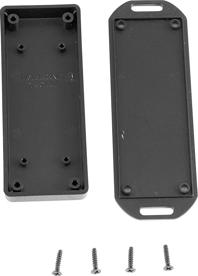 Hammond Electronics 1551UUFLBK Universal-Gehäuse 100 x 40 x 15 ABS Schwarz 1St.