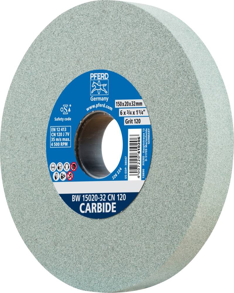 PFERD TOOLS 39008425 Schleifbockscheibe Durchmesser 150mm Bohrungs-Ø 32mm Glas, Metall, Stahl 1St.