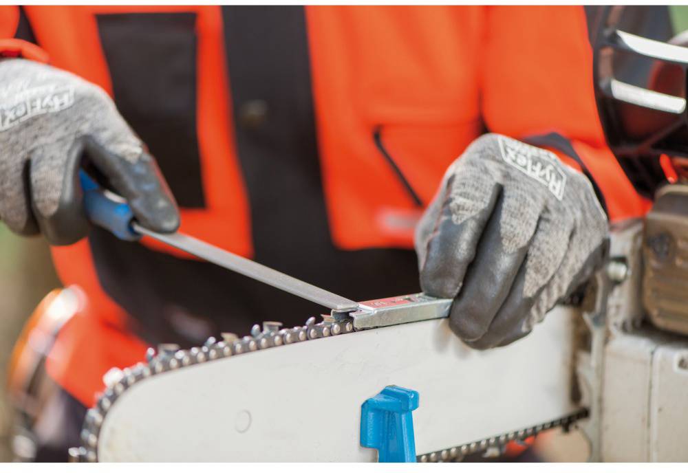 PFERD 11610204 Tiefenbegrenzerfeile Flachstumpf Hieb 2 für Sägeketten Länge 200mm 1St.