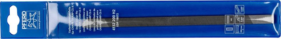 PFERD 11692203 Tiefenbegrenzerfeile für CHAIN SHARP CS-X Einhieb 2 Länge 200mm 1St.