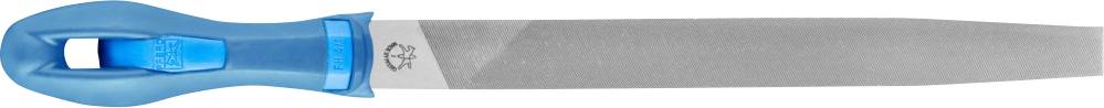 PFERD 11216257 Werkstattfeile Flachspitz Hieb 2 inkl. Ergonomie-Feilenheft universell zum Schruppen & Schlichten Länge 250mm 1St.