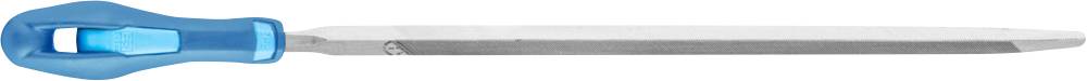 PFERD 11277157 Dreikant-Sägefeile extra schmal Einhieb 2 inkl. Ergonomie-Feilenheft Länge 150 mm 1