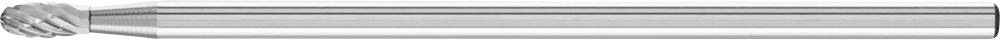 Metallfräser mit mehreren Schneidekanten, zylindrische Form, verwendet zum Fräsen von Materialien in der Metallverarbeitung.