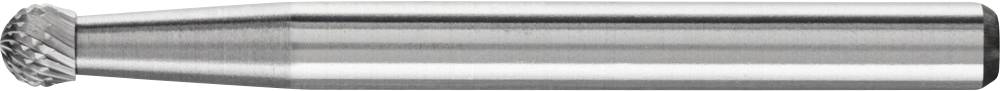 Ein zylindrisches, silberfarbenes Fräswerkzeug mit geriffeltem Kopf, geeignet für die Metallbearbeitung.