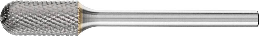 Metallfräser mit zylindrischem Kopf und geriffelter Oberfläche, geeignet für präzise Bearbeitung von Materialien.