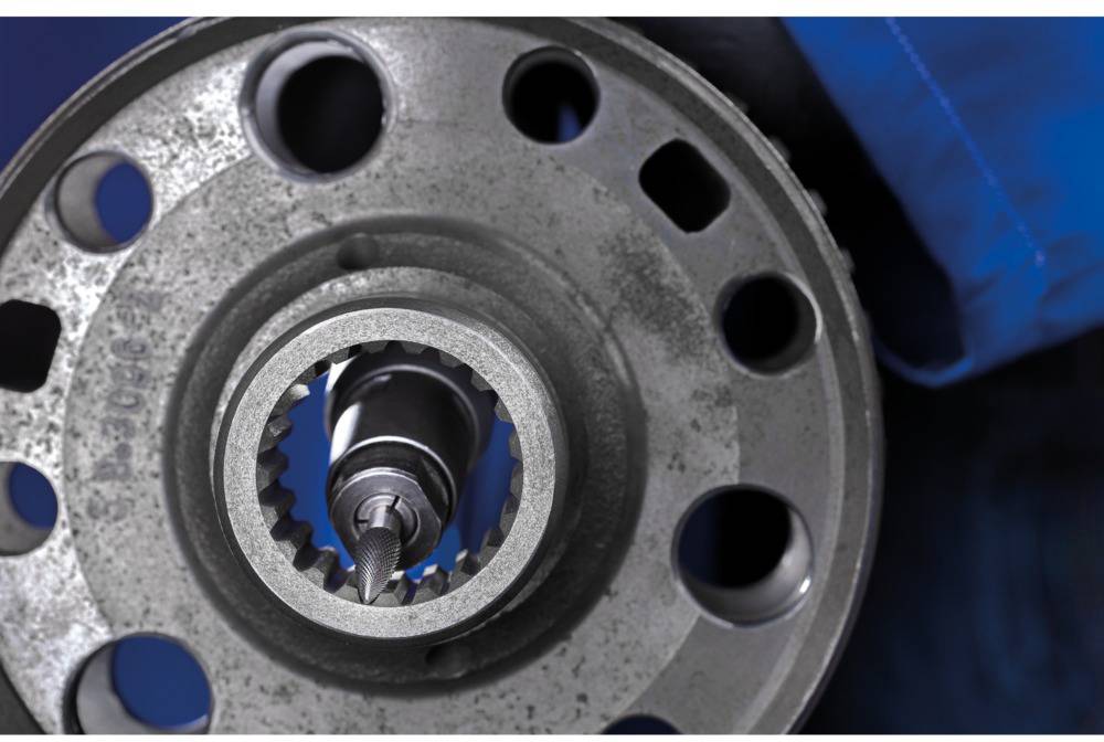 PFERD TOOLS 21122773 Frässtift Hartmetall Spitzbogen Länge 65 mm Produktabmessung, Ø 12 mm Arbeits-Länge 25 mm Schaftdurchmesser 6 mm 1 Stück