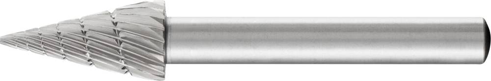 PFERD TOOLS 22423336 Frässtift HSS Spitzkegel Länge 60 mm Produktabmessung, Ø 10 mm Arbeits-Länge 20 mm Schaftdurchmesser 6 mm 1 Stück
