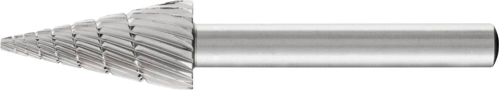 Metall-Kegelsenker mit spiralförmiger Schneide, verwendet zum Senken von Bohrlöchern und zur Bearbeitung von Metallen.