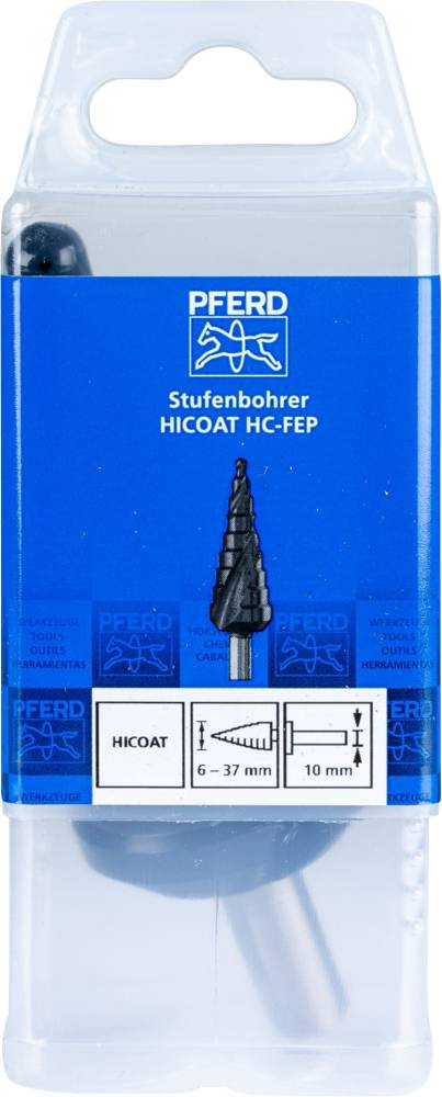 PFERD TOOLS 25201045 HSS Stufenbohrer Gesamtlänge 100mm 1St.