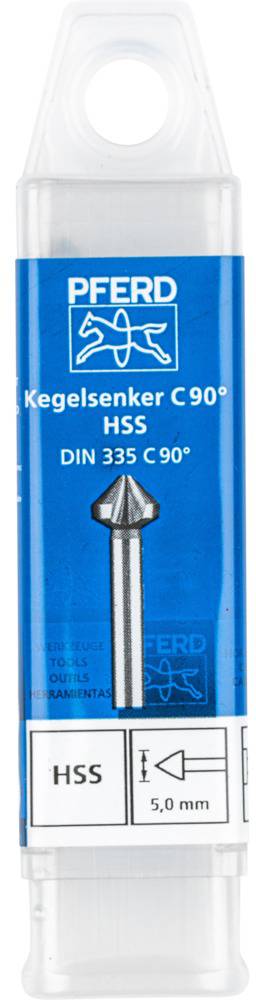 PFERD KES HSS DIN 335 C90° 5,0 25202101 Kegelsenker 5mm HSS 1St.
