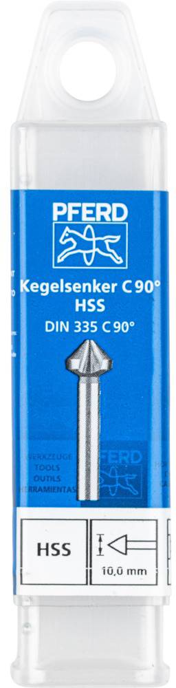 PFERD TOOLS KES HSS DIN 335 C90° 10,0 25202108 Kegelsenker 10mm HSS 1St.