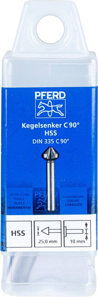 PFERD KES HSS DIN 335 C90° 25,0 25202117 Kegelsenker 25mm HSS 1St.