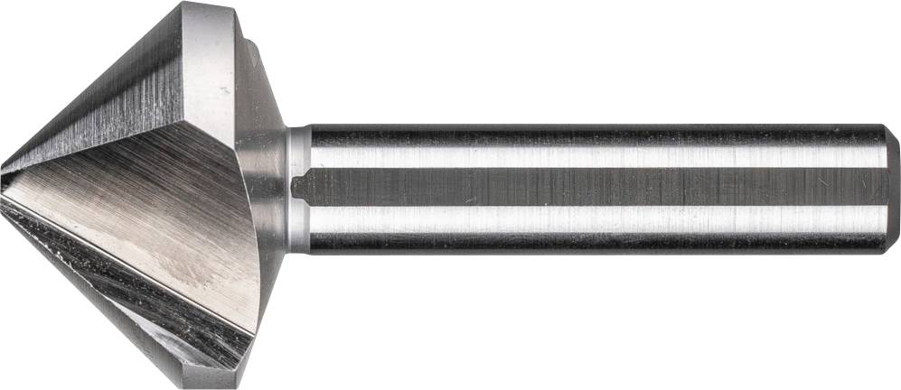 Metallbohrer mit konischem Kopf und zylindrischem Schaft, geeignet für das Bohren in harten Materialien.
