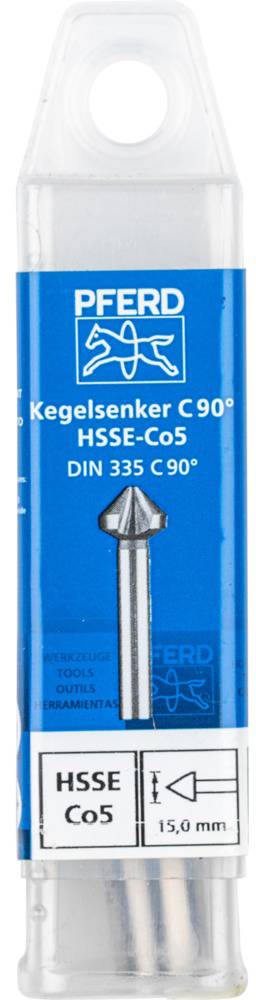 PFERD KES HSSE DIN 335 C90° 15,0 25202133 Kegelsenker 15mm HSS 1St.